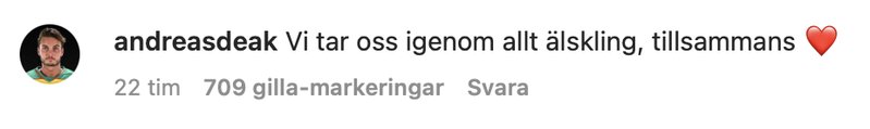 Andreas Deaks kommentar Andreas Deaks kommentar